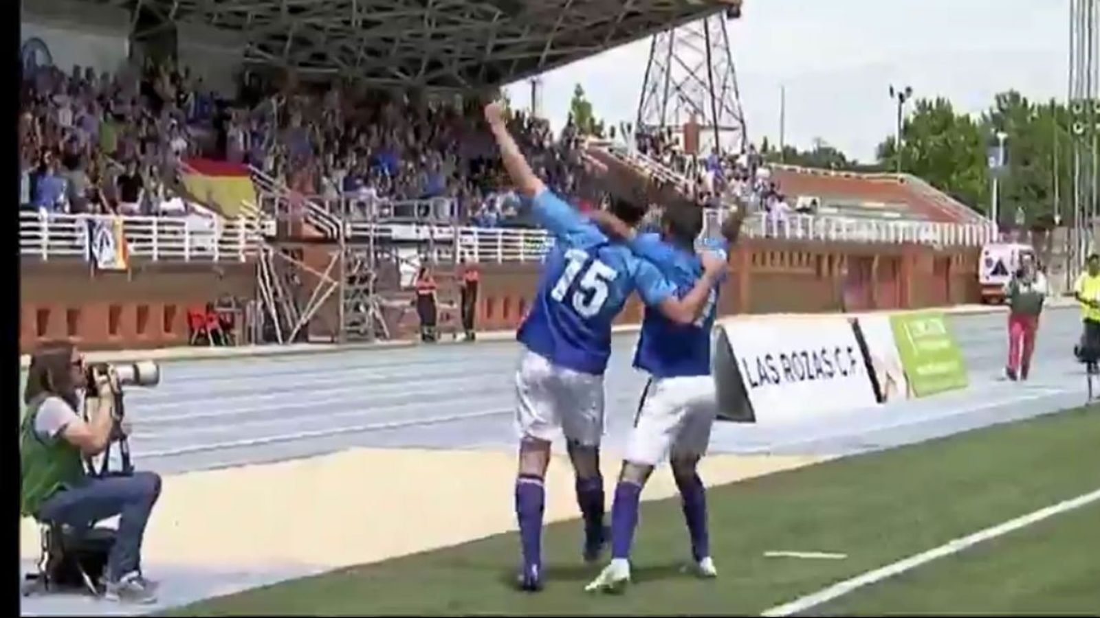 Gol de Goal, de Las Rozas CF, al Mallorca B (1-1)