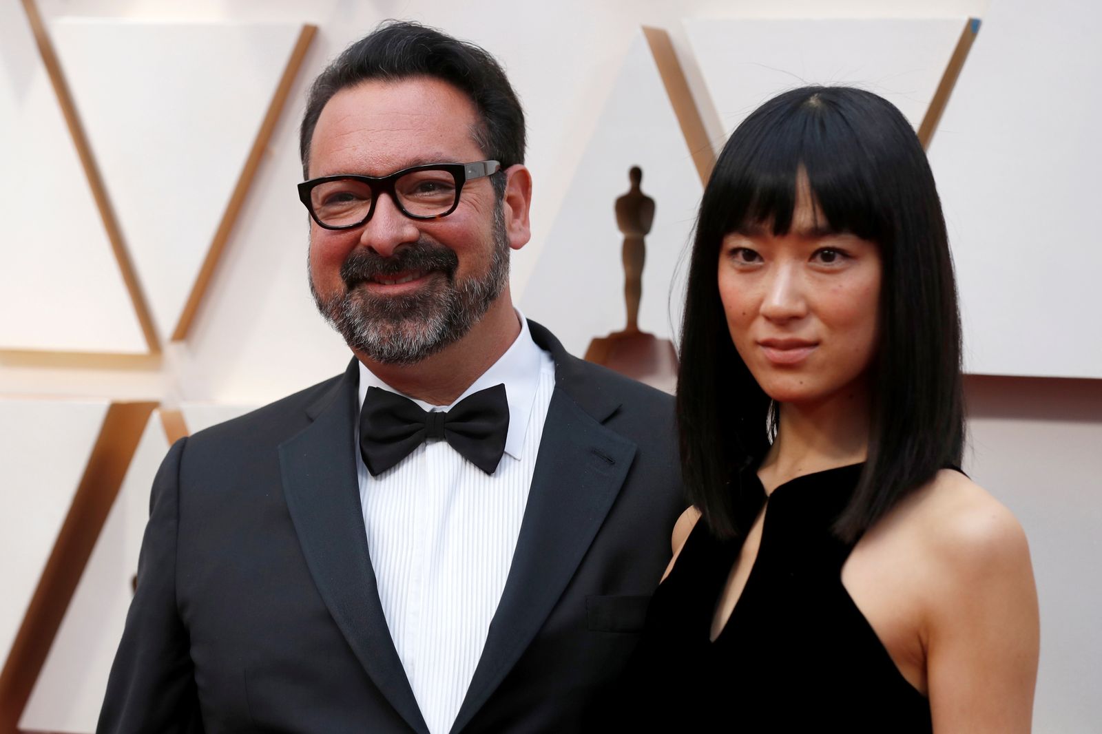 James Mangold y su acompañante