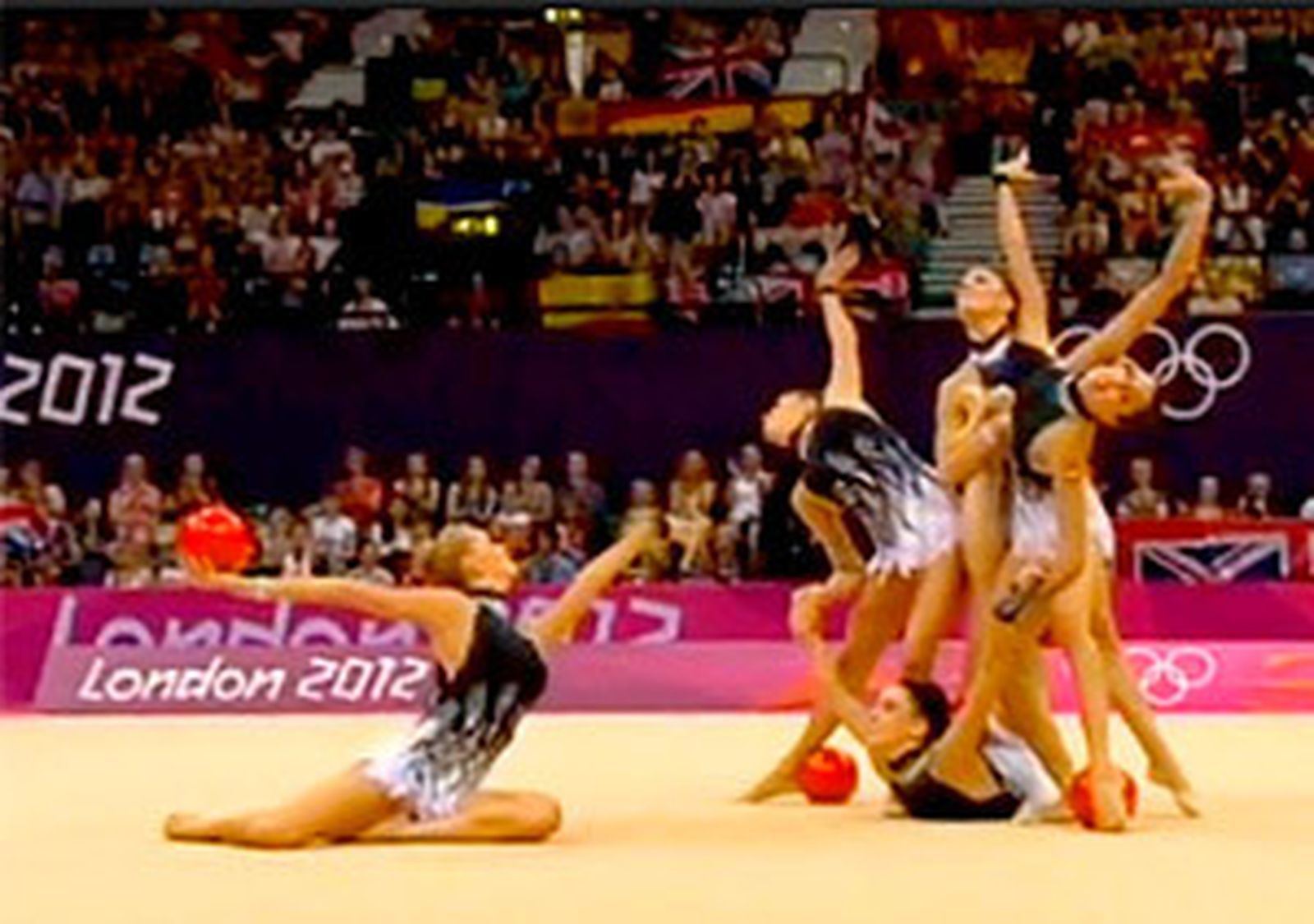 Equipo español de gimnasia rítmica Juegos Olímpicos Londres 2012