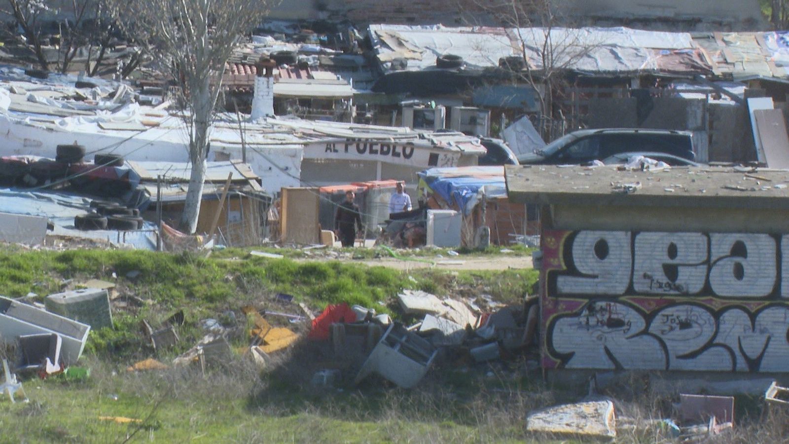 Cuenta atrás para el desalojo del poblado chabolista de Las Vargas, en Fuencarral