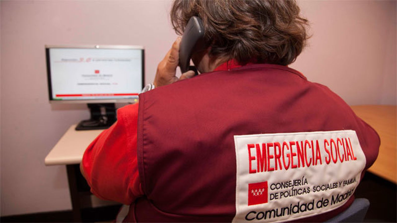 Personal de emergencia social de la Comunidad de Madrid