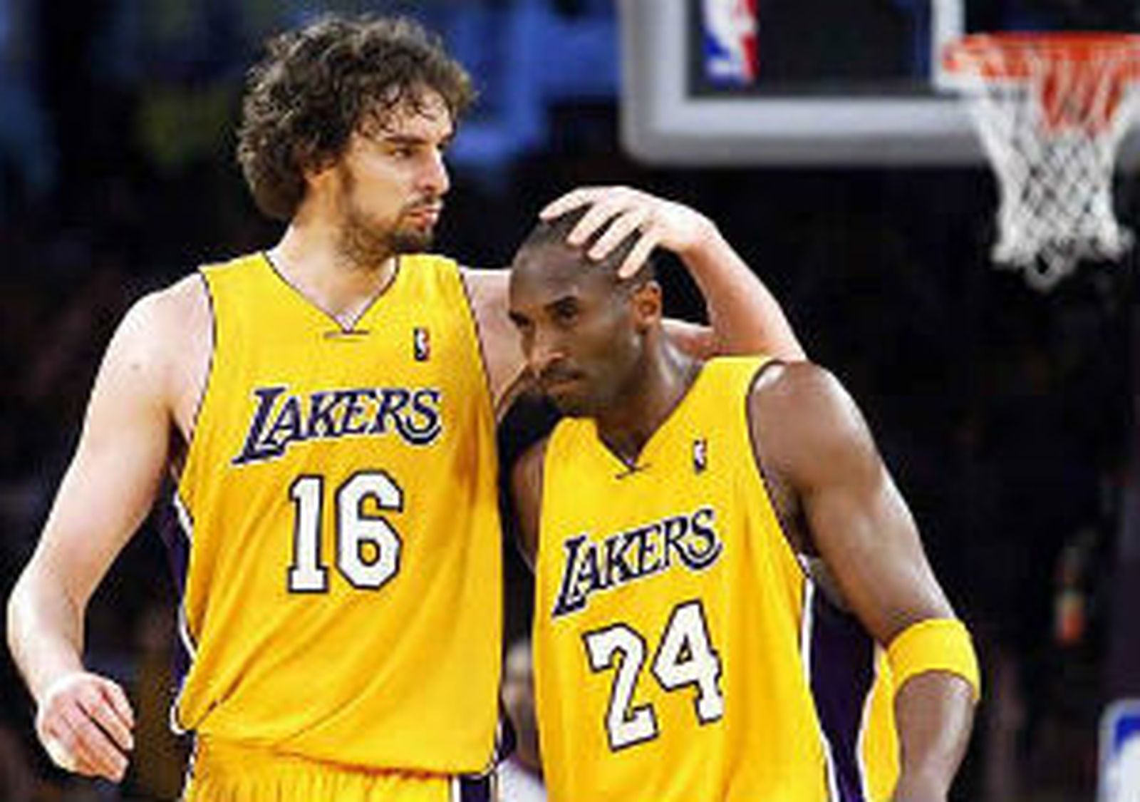 Gasol y Bryant
