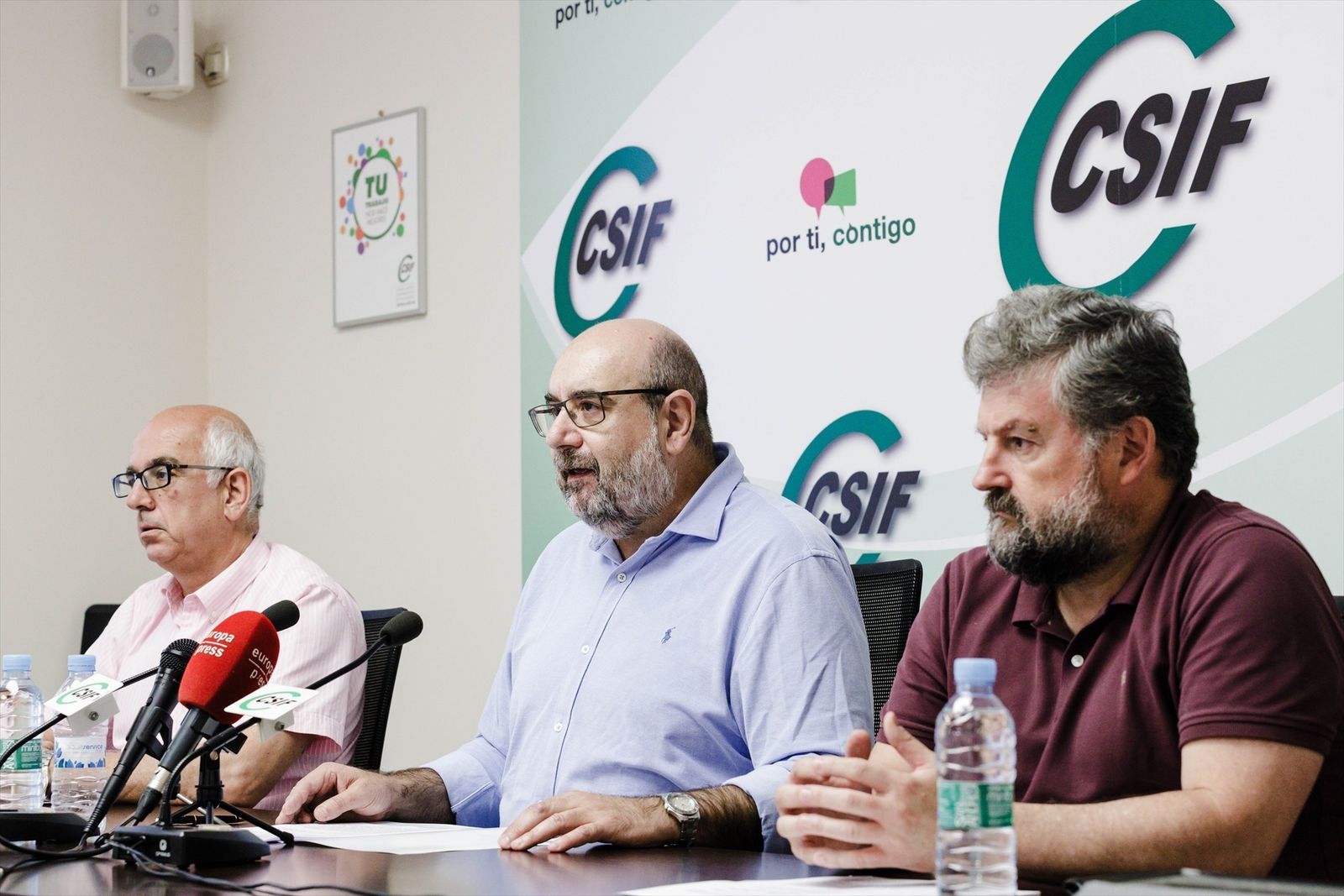 El presidente de la Central Sindical Independiente y de Funcionarios (CSIF), Miguel Borra