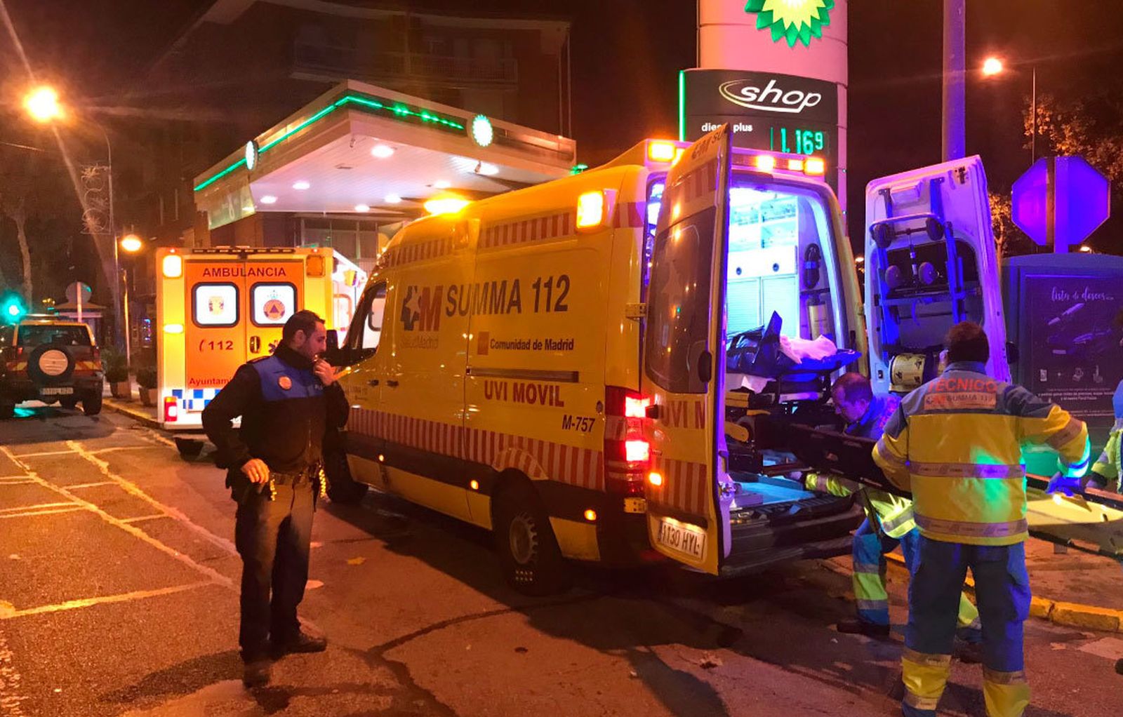 Un hombre herido de gravedad en Leganés por una agresión