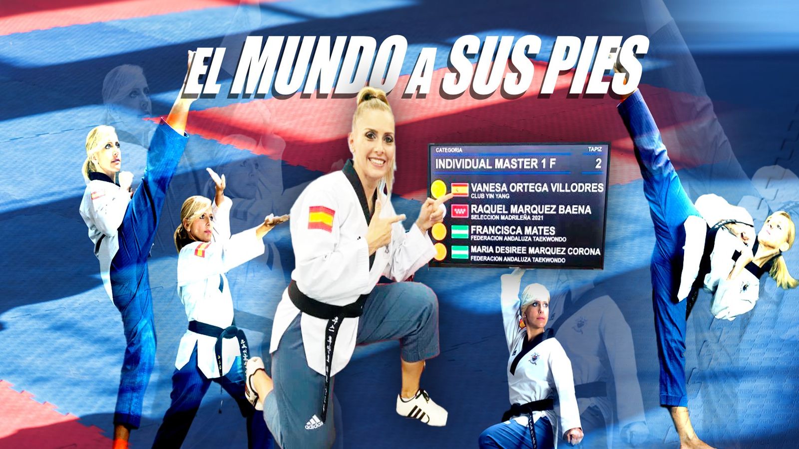 El sueño cumplido de Vanesa Ortega, ser campeona del mundo de taekwondo