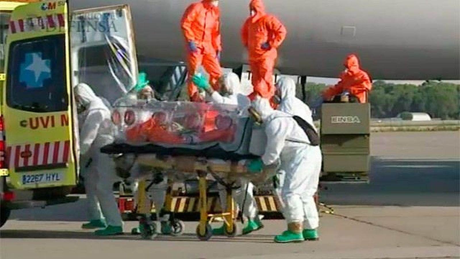 El primer caso de contagio del ébola en España