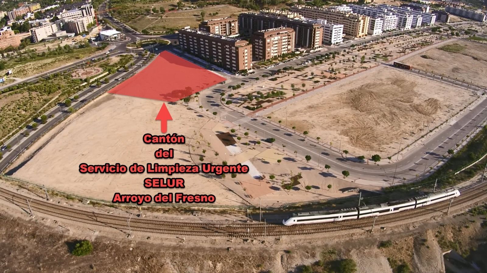 Vecinos de Arroyo del Fresno, contra el plan de ubicar cantón de limpieza ante sus casas
