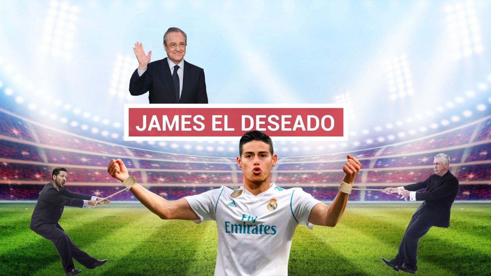 ¿Dónde acabará jugando James Rodríguez?