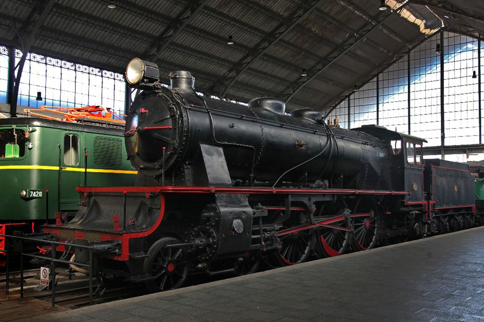 Locomotora de vapor RENFE 231-2006, Museo del Ferrocarril