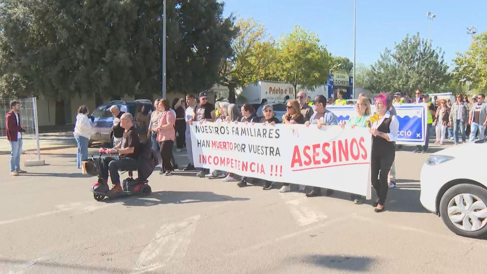 Marcha en recuerdo de las víctimas de la dana de Valencia