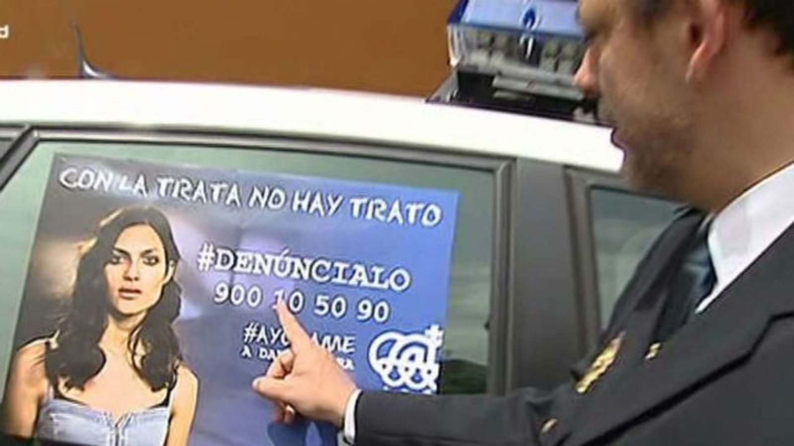 "Con la trata,  no hay trato. Denúncialo", compaña contra la trata de mujeres