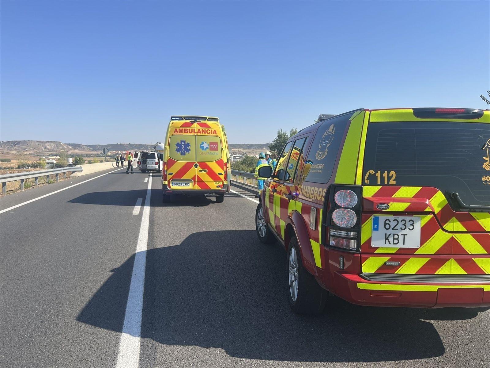Fallece un hombre tras ser atropellado por una máquina de vendimiar en Iniesta (Cuenca)