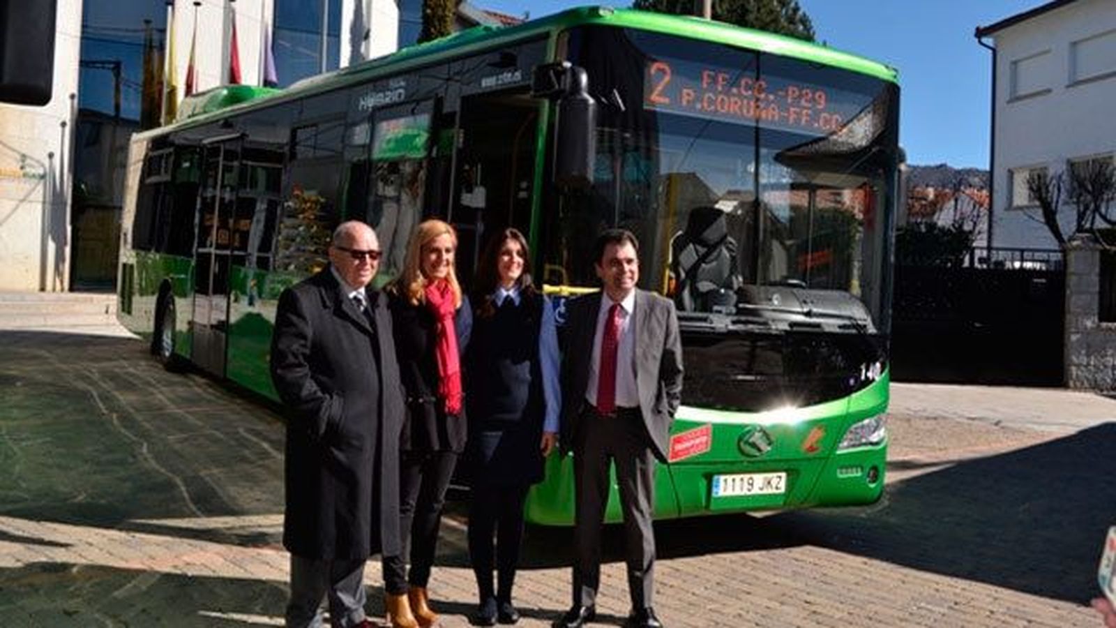 Collado Villalba contará con  cuatro nuevos autobuses híbridos