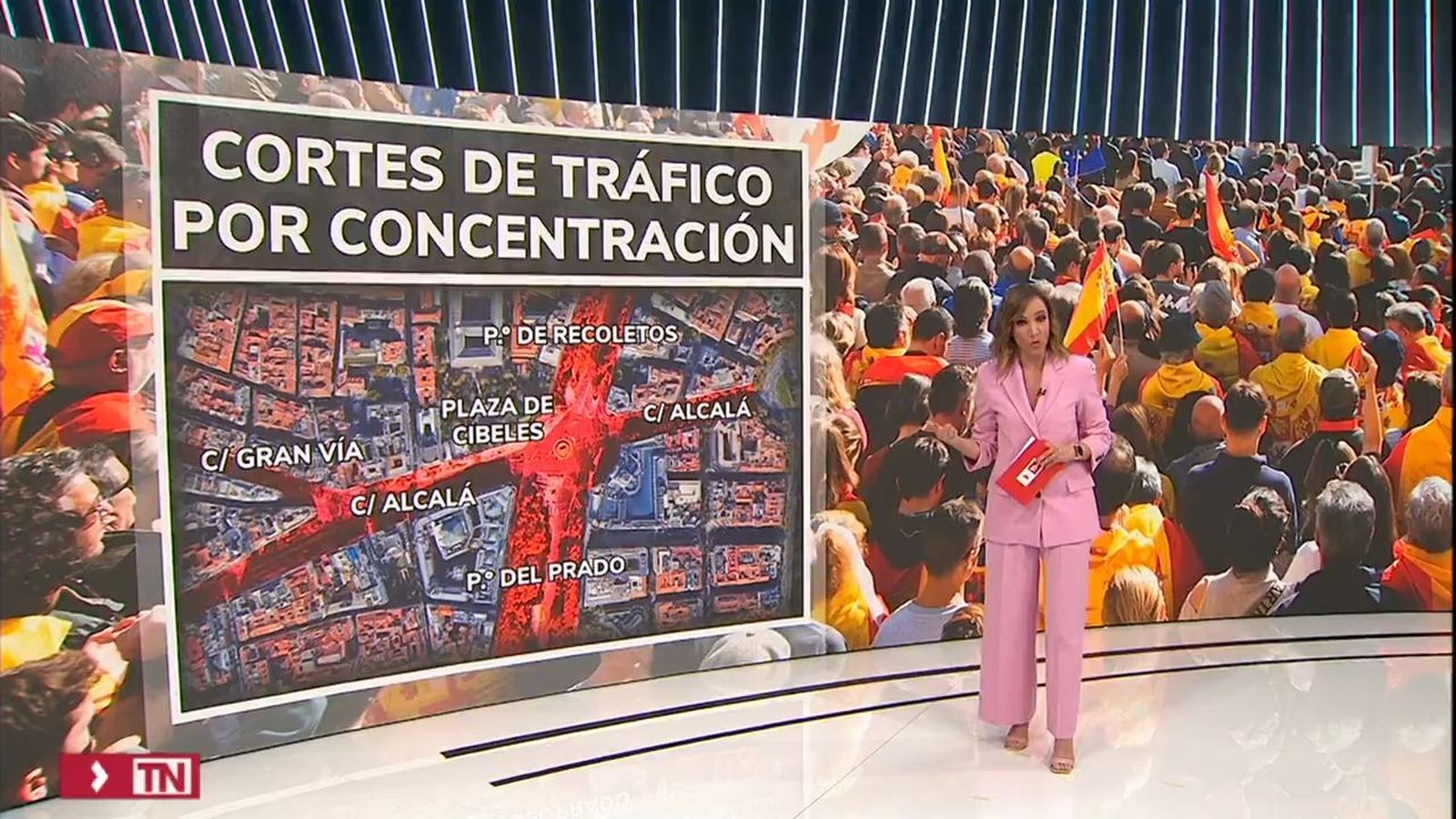 Manifestación contra la amnistía