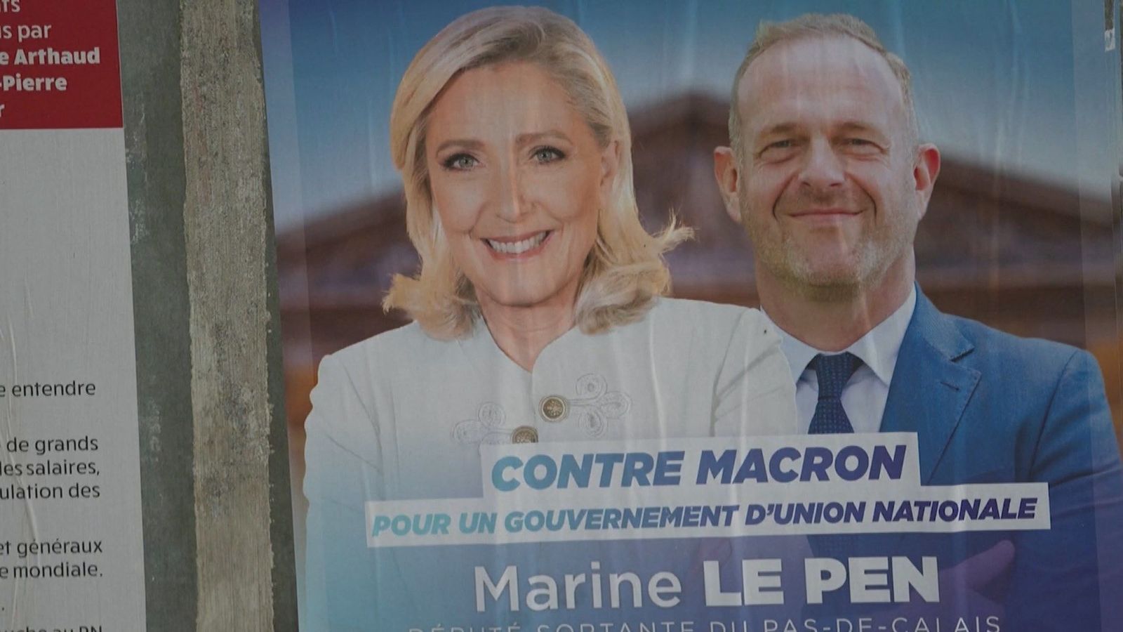Elecciones en Francia: Le Pen lejos de la mayoría absoluta