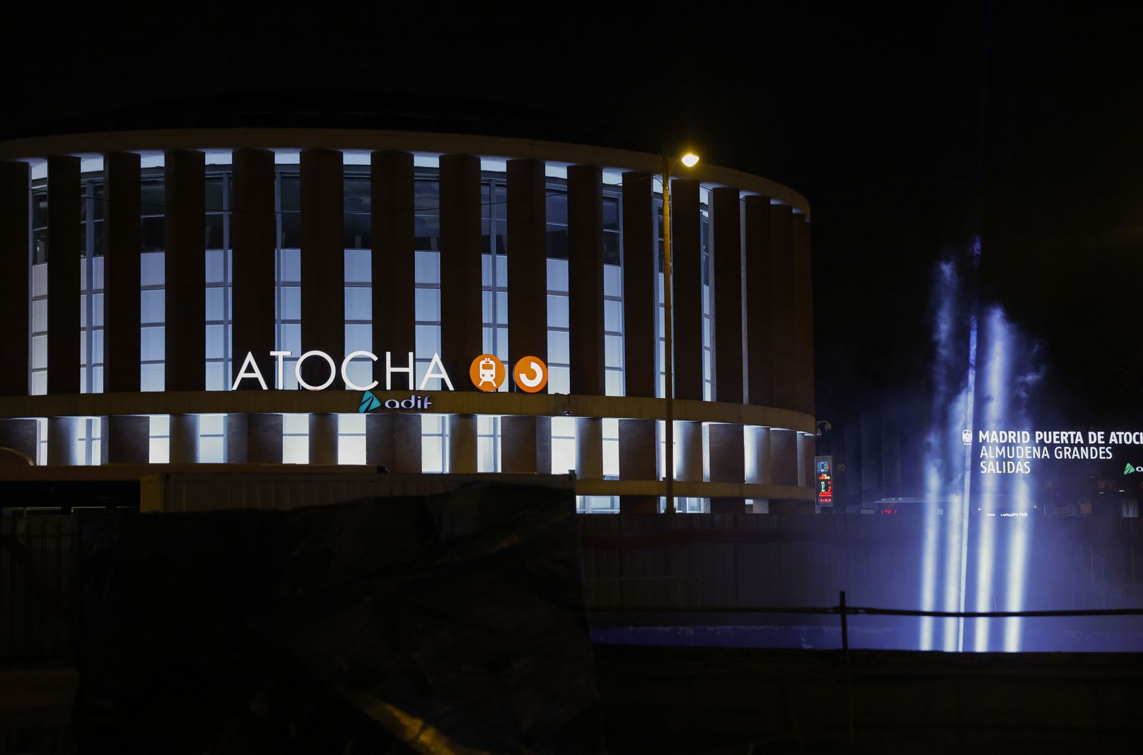 Haz de luz en Atocha por el 11M