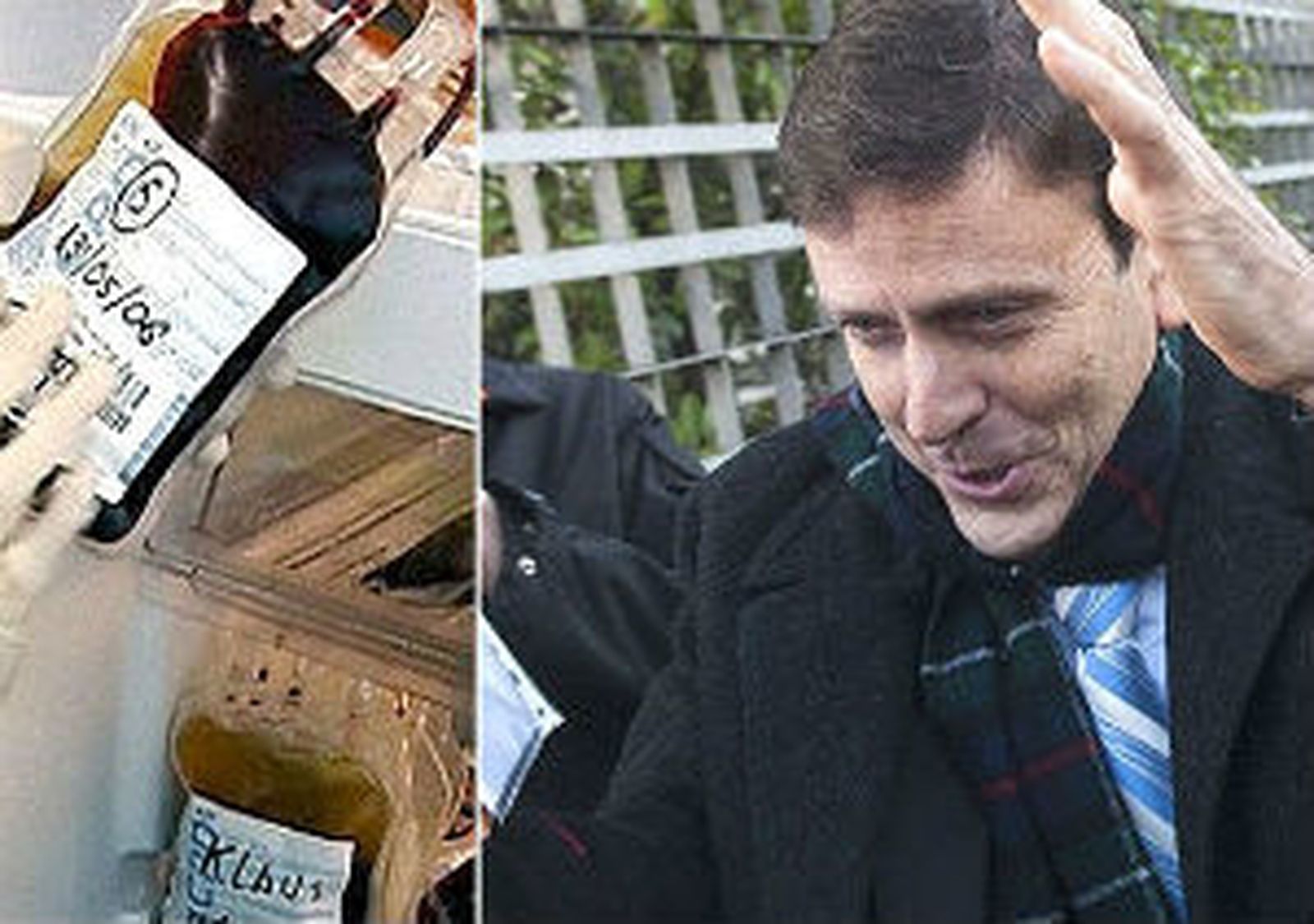 Eufemiano Fuentes, a la entrada del juzgado