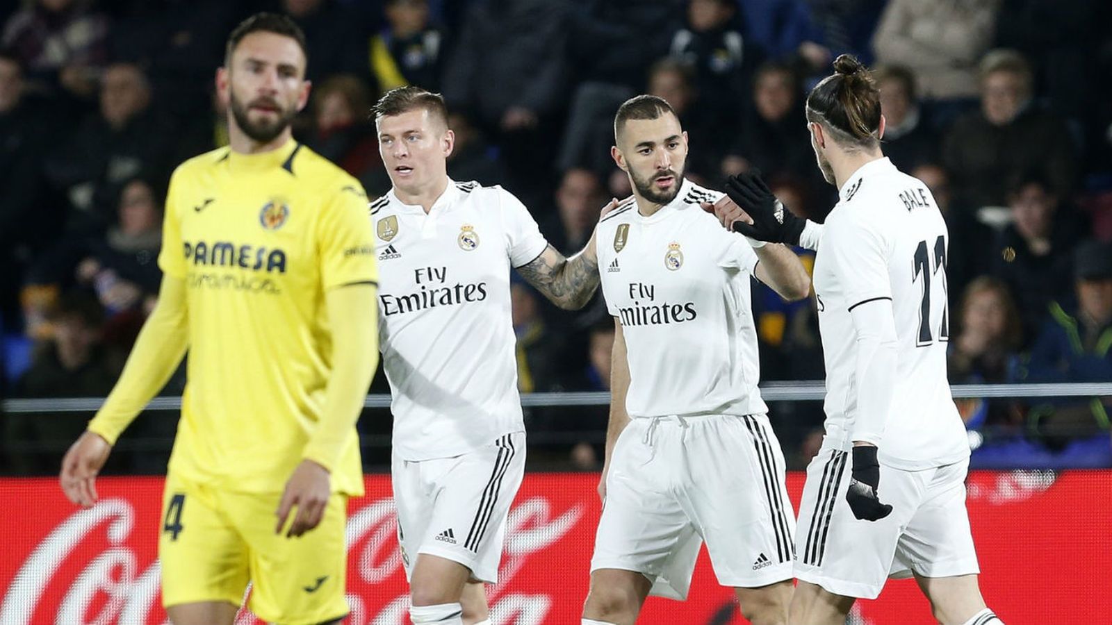 Benzema, Bale y Kross