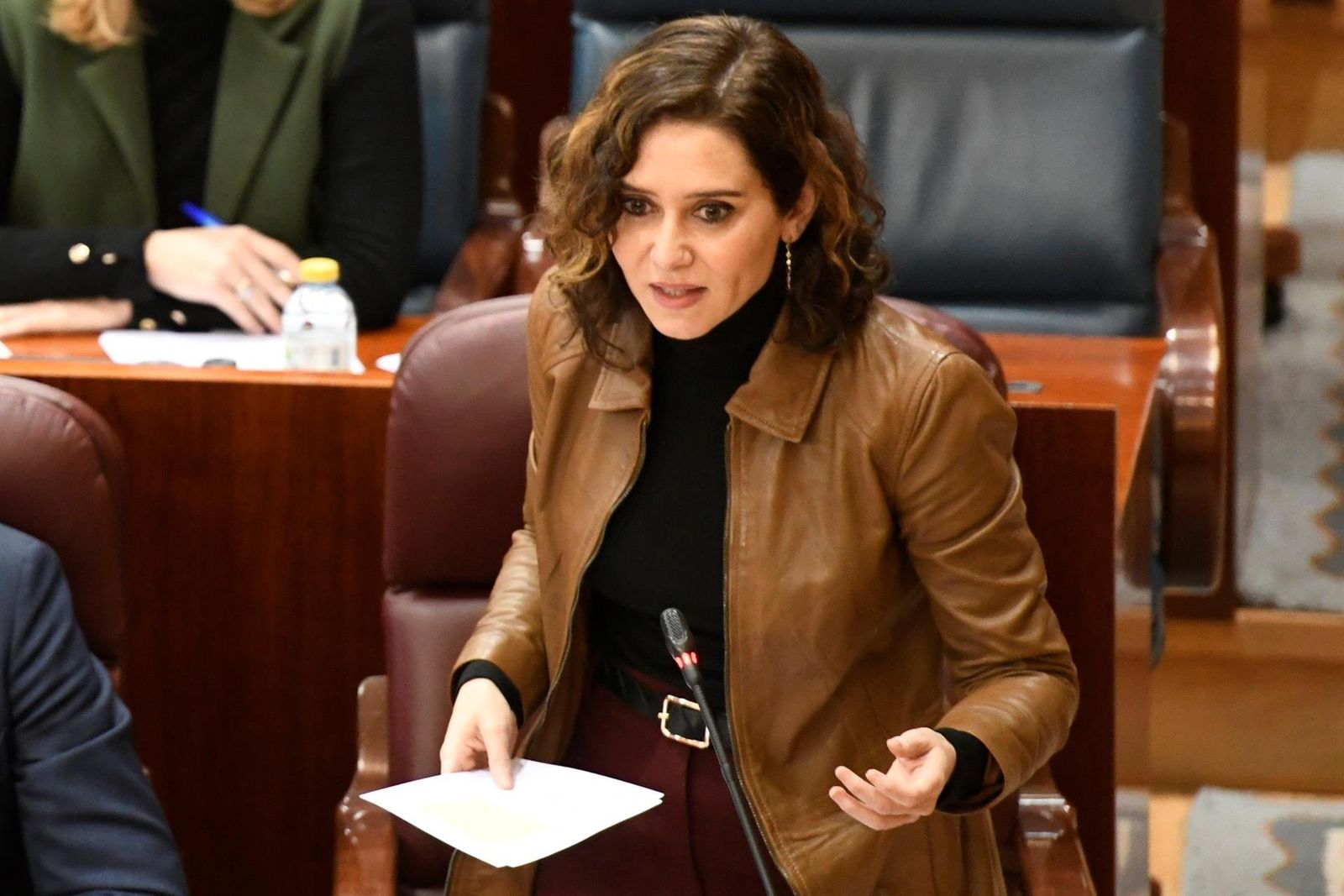 La presidenta de la Comunidad de Madrid, Isabel Díaz Ayuso
