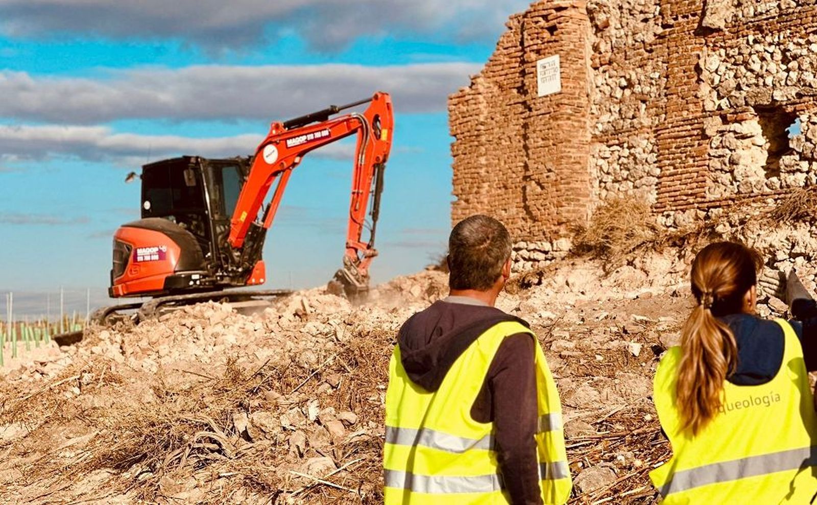 La Ermita de Vilches será restaurada por el empeño de un agricultor de Arganda