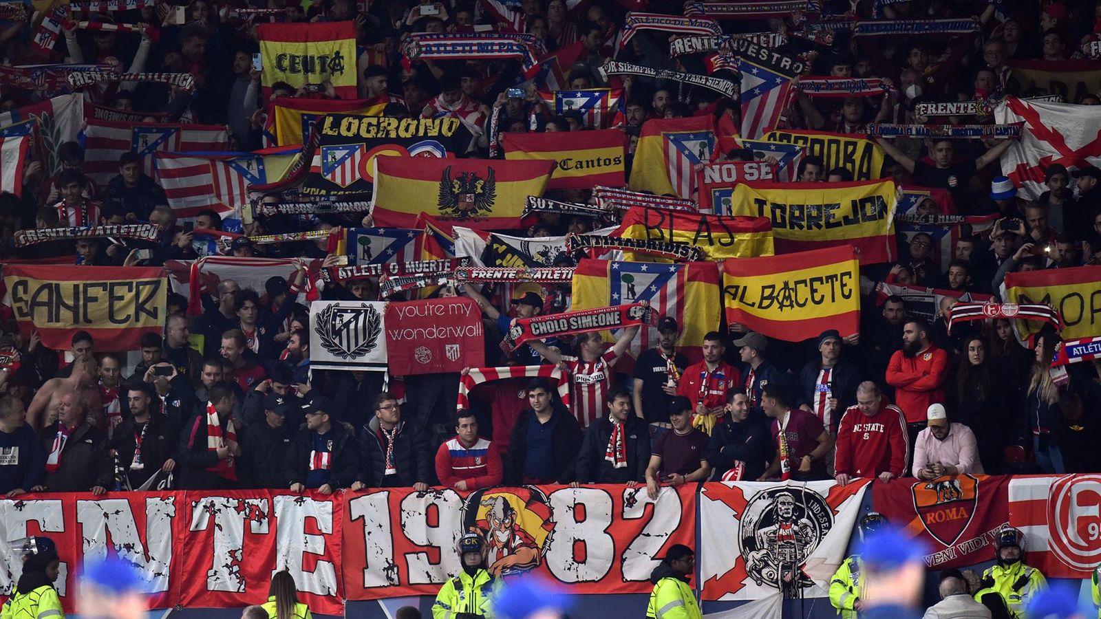 Afición del Atlético de Madrid