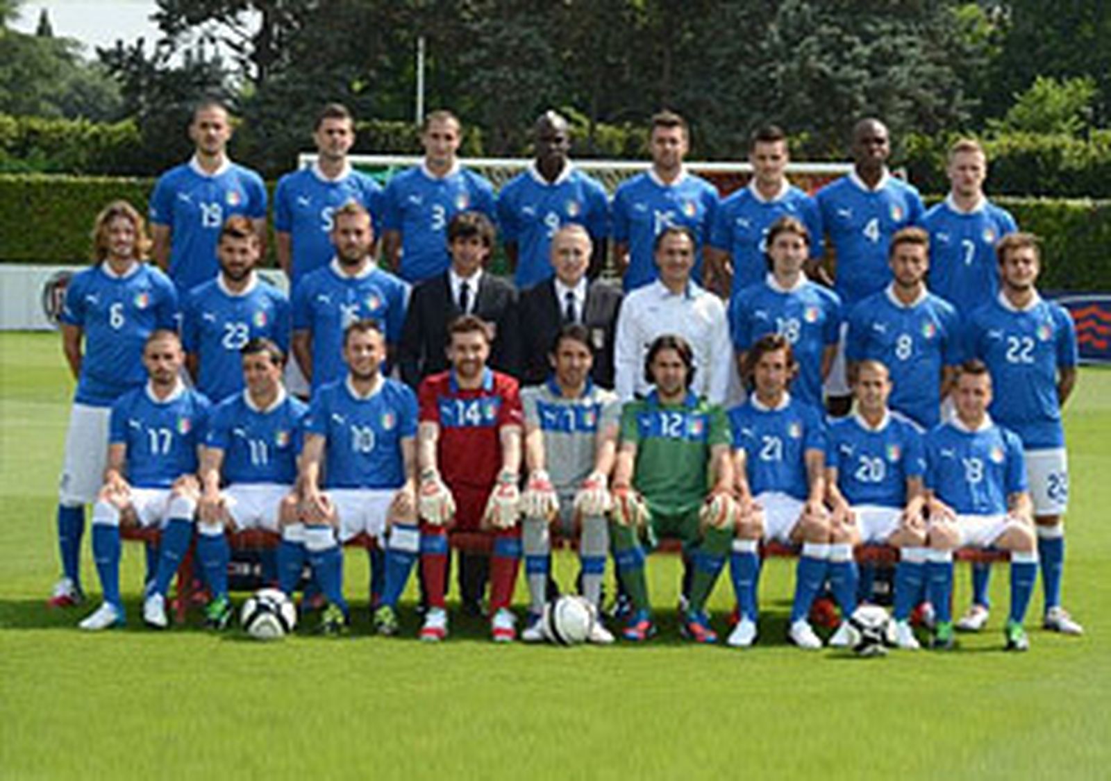 Selección Italiana de Fútbol Euro 2012