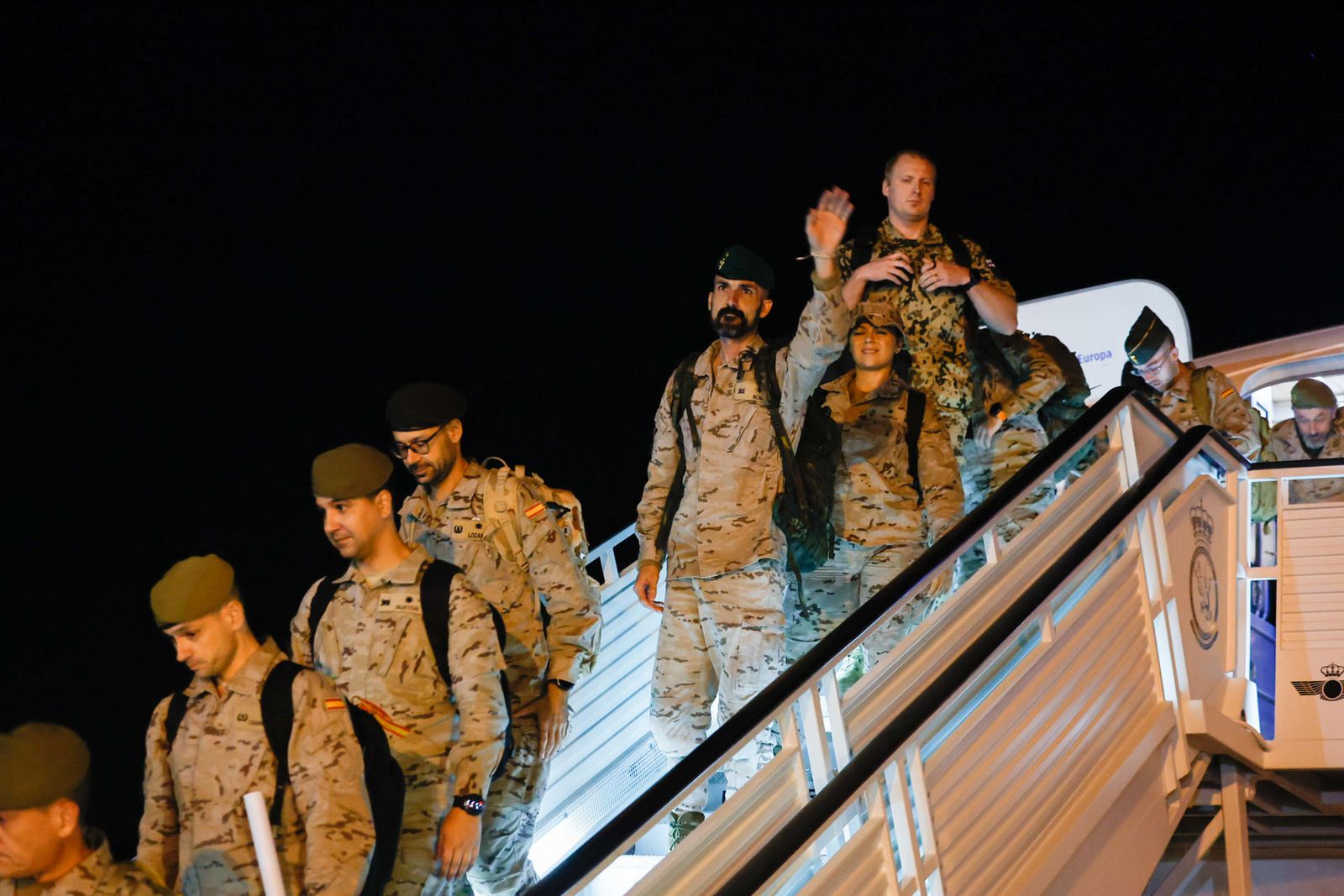 Llegan a España los últimos militares del contingente de la Unión Europea en Mali