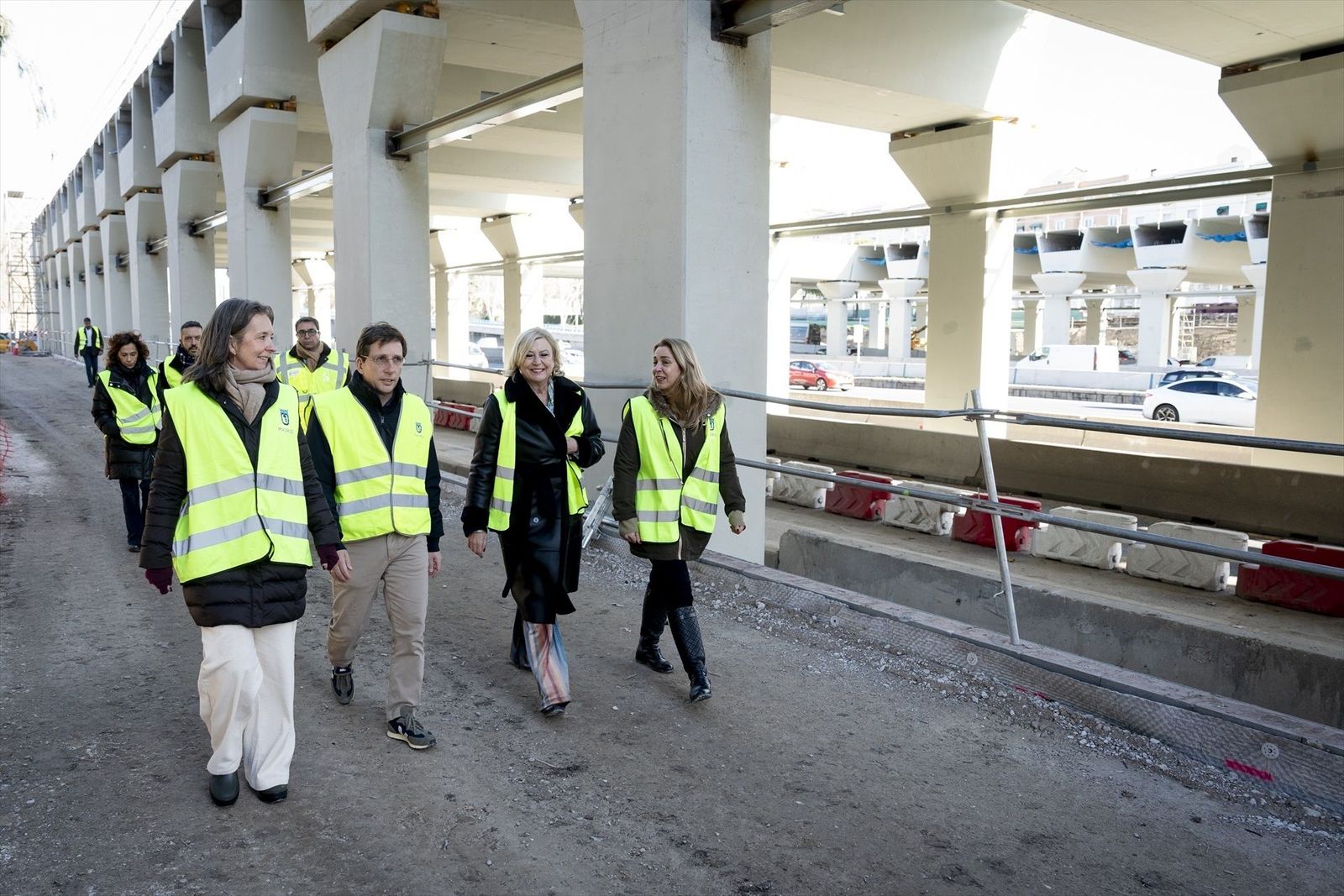 Las obras del Parque Ventas avanzan 'a todo gas': ajardinamiento en abril y túnel listo para junio