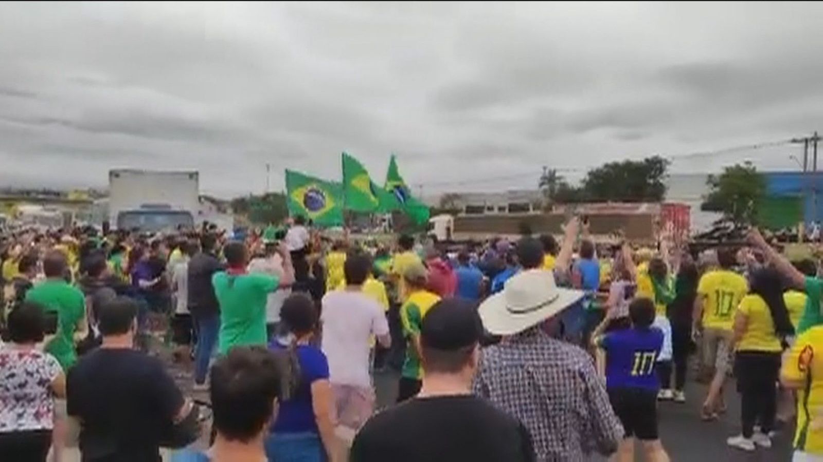 Atropellan en Brasil a seguidores de Bolsonaro