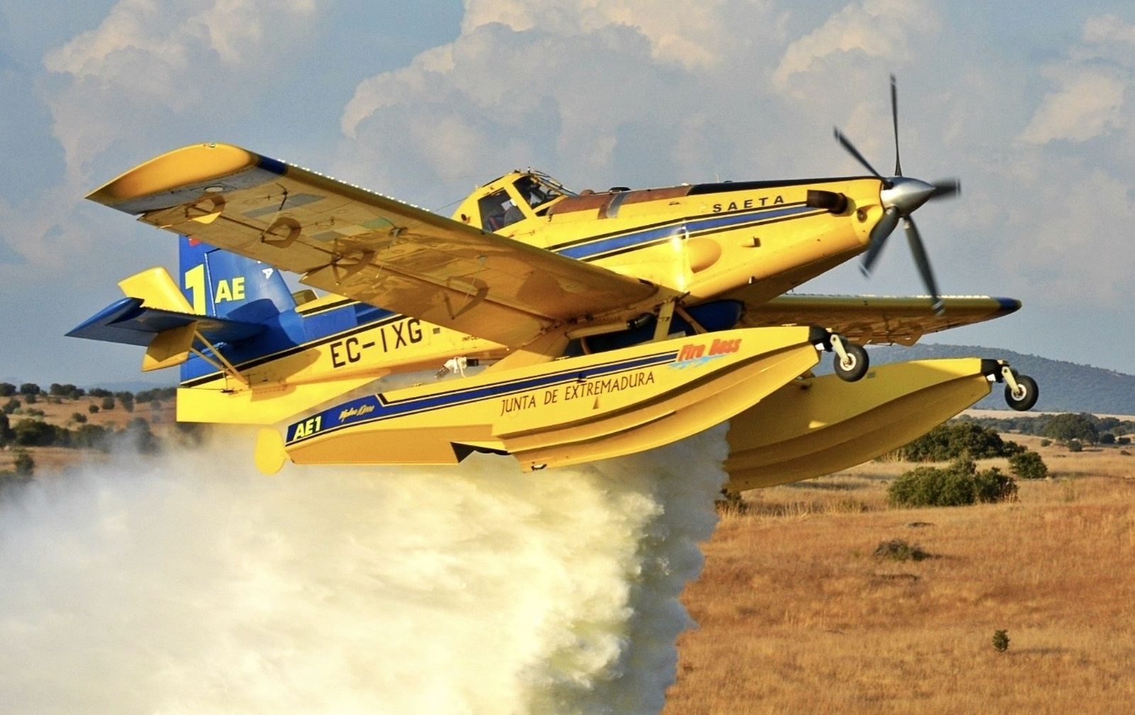 Avión del Plan Infoex