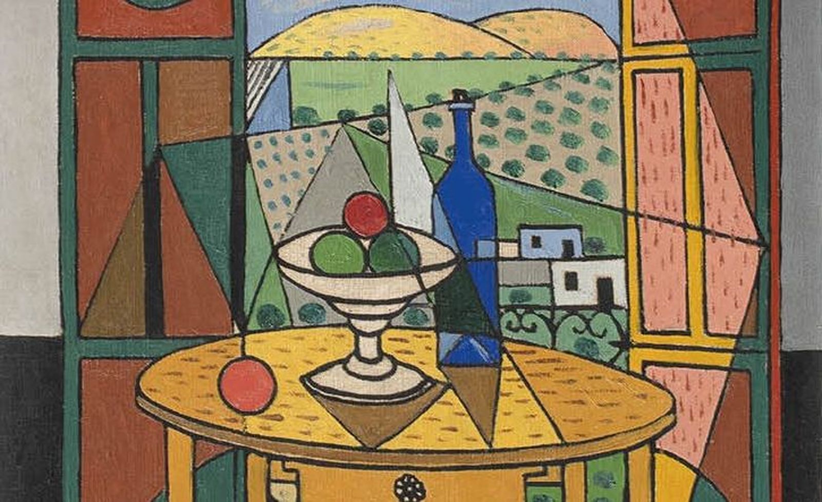 Fragmento de 'Interior y paisaje', de Rafael Zabaleta