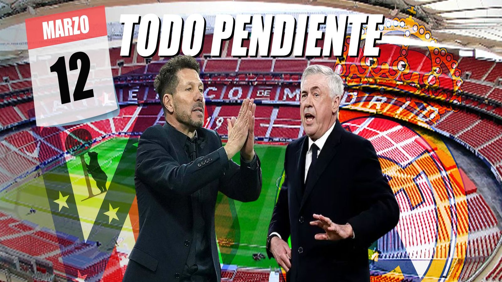 Simeone y Ancelotti