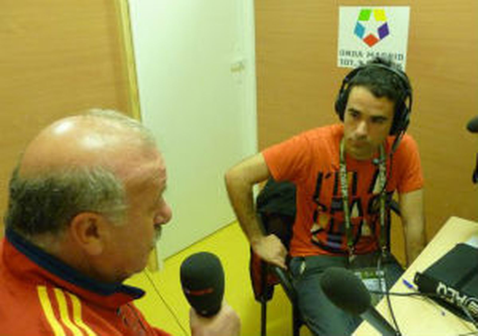 Vicente del Bosque atiende a Onda Madrid