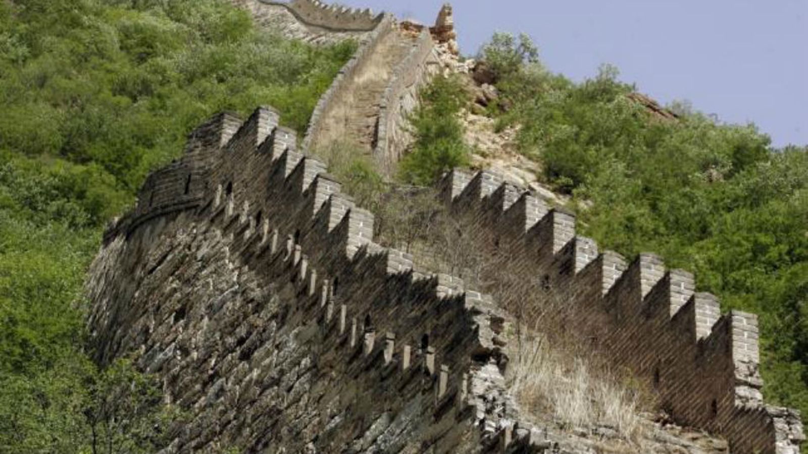 Protegerán la Gran Muralla china con inteligencia artificial y drones
