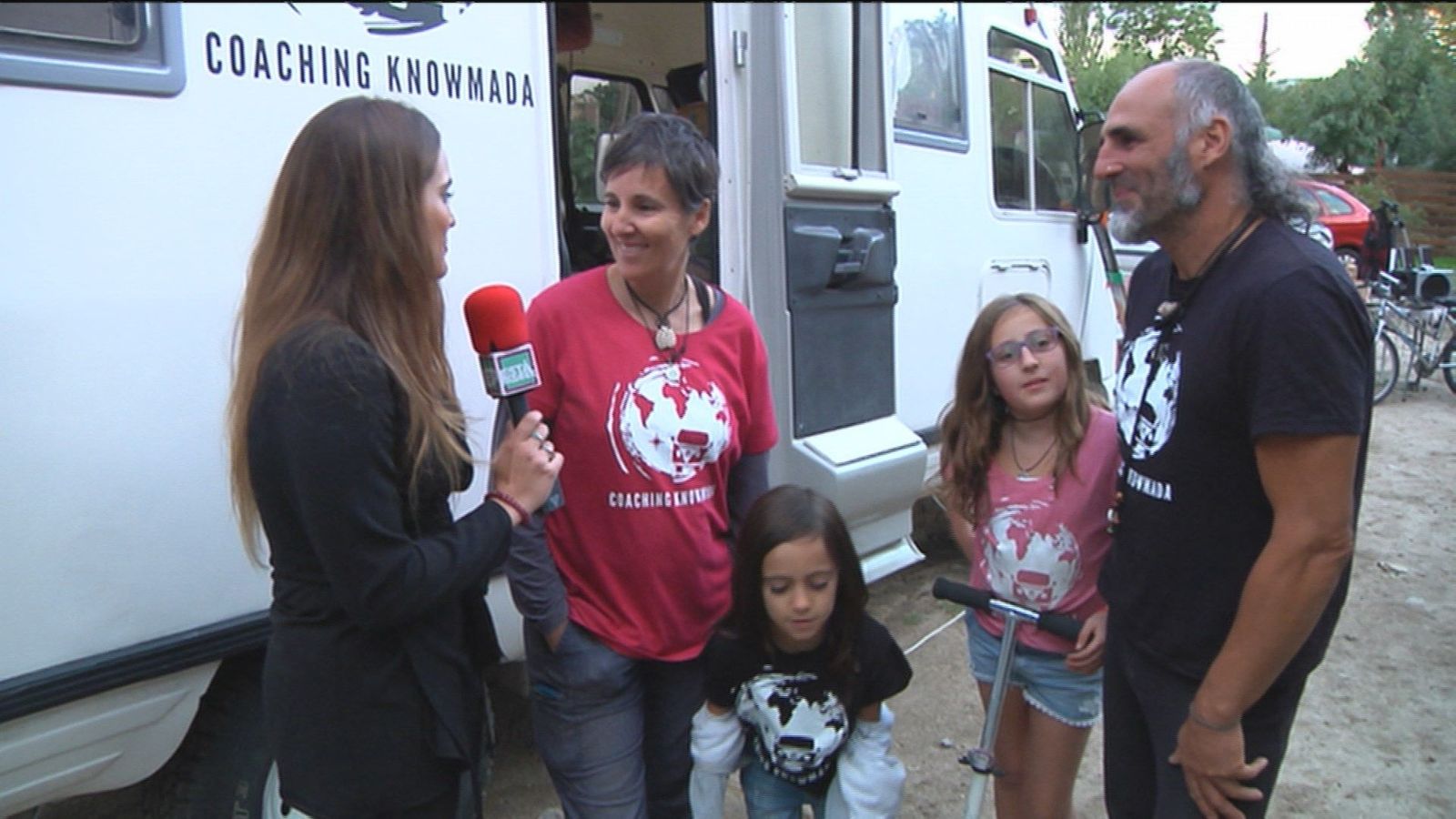 Una familia de Mataelpino lo vende todo para recorrer el mundo