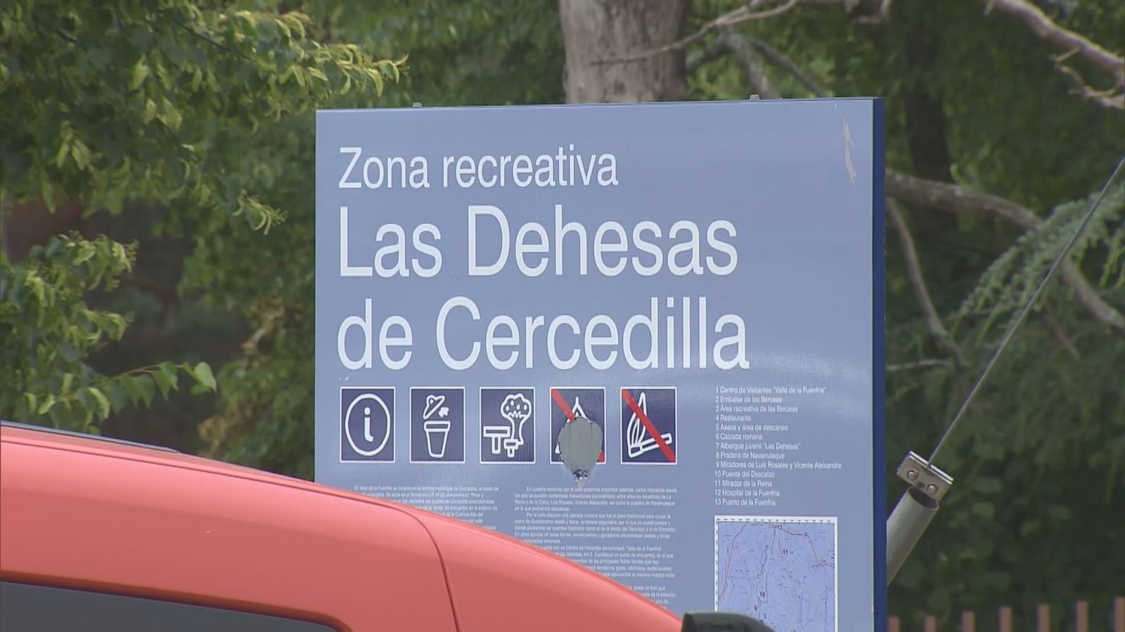 Parking las Dehesas de Cercedilla