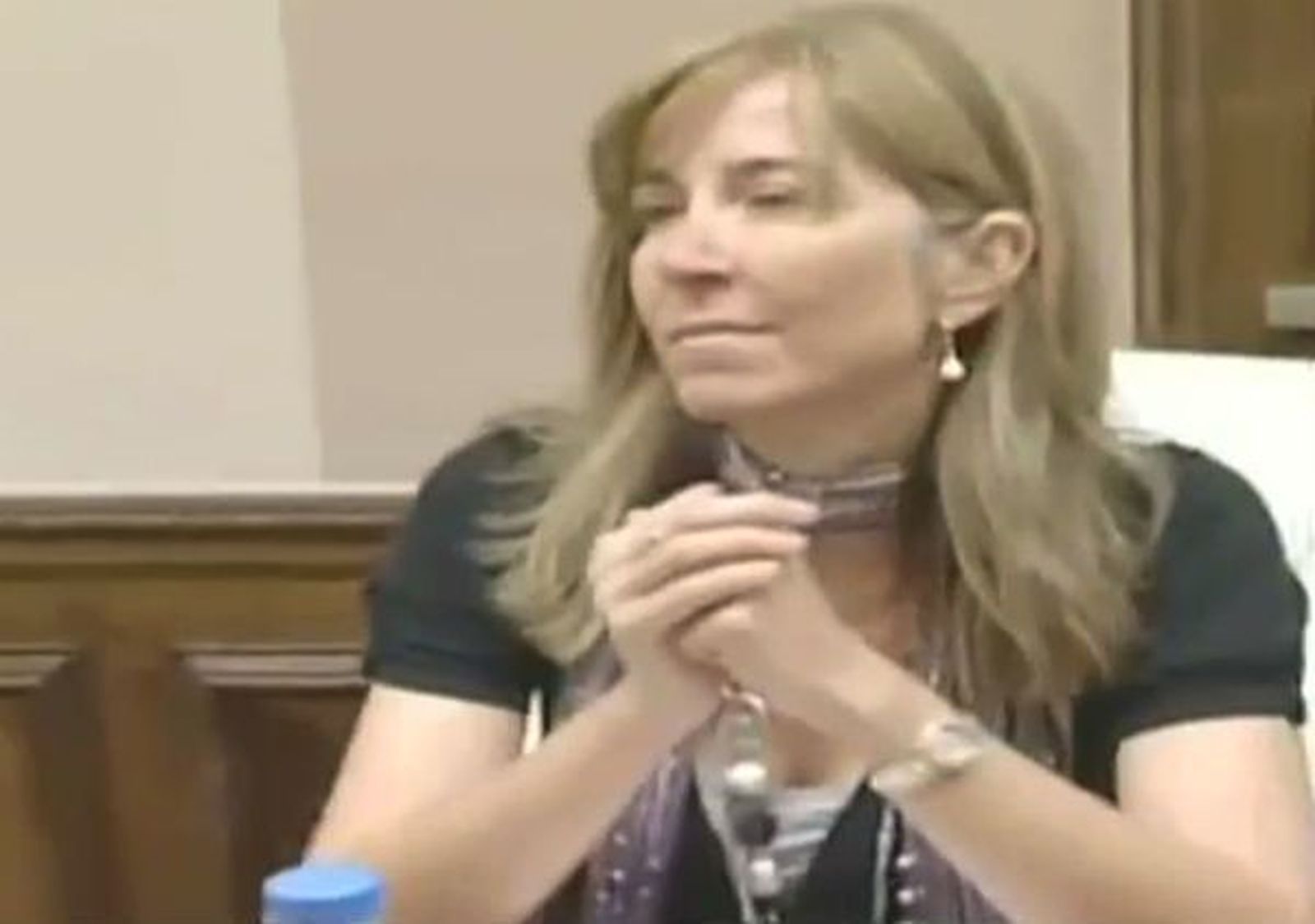 La jueza que no ve delito en el escache a Santamaría denunció en su día el acoso a Bibiana Aido