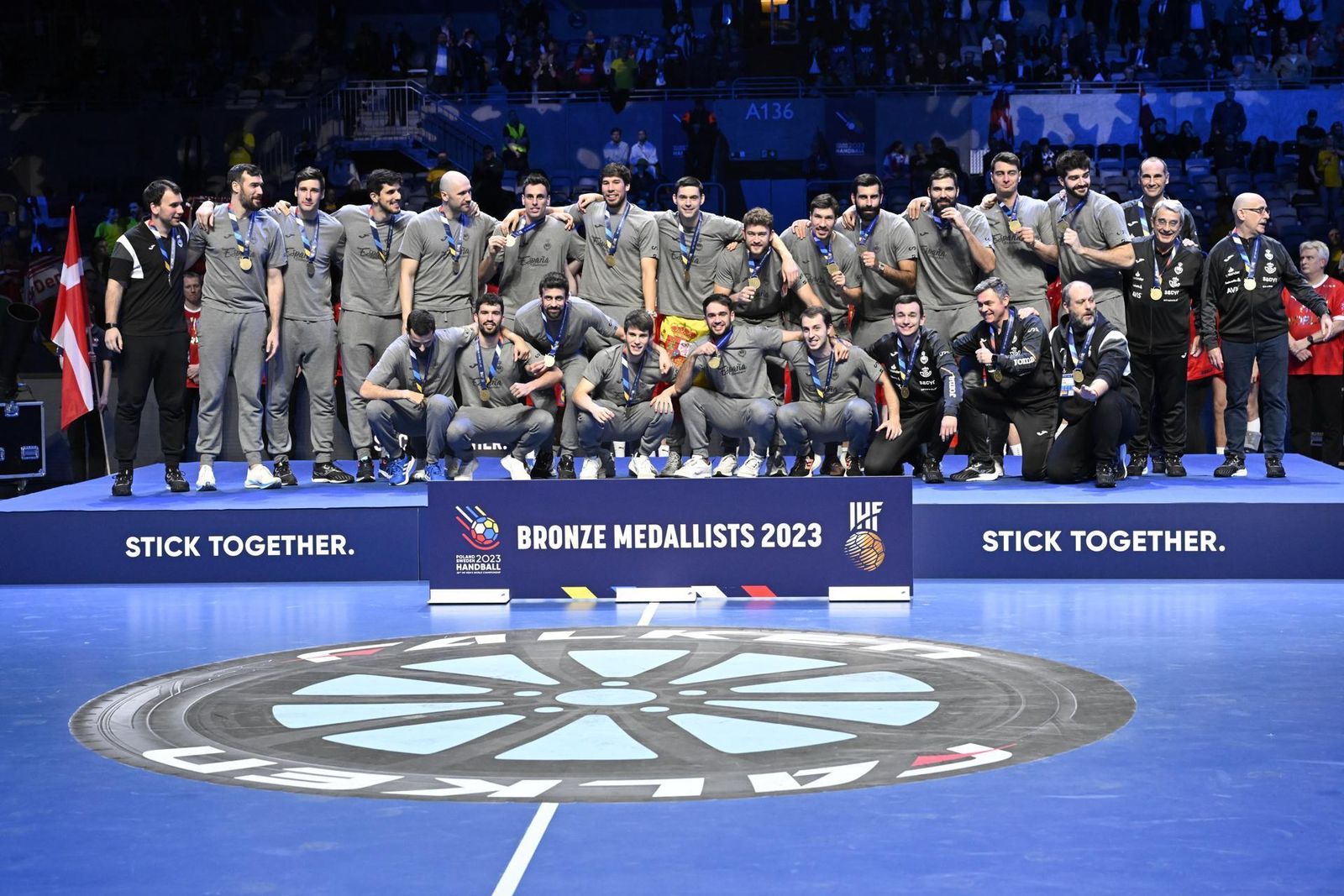 España. medalla de bronce