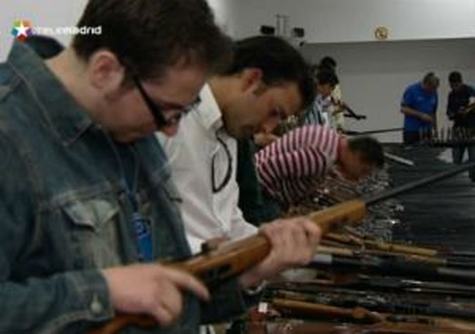 Armas a subasta en Ifema