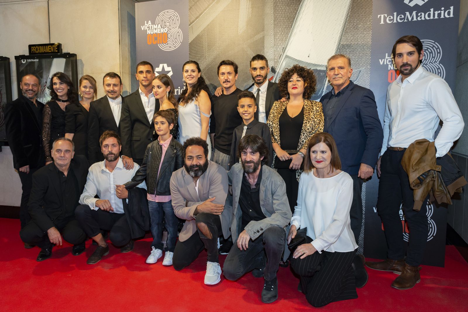 Premier de 'La víctima número ocho' en el Palacio de la Prensa