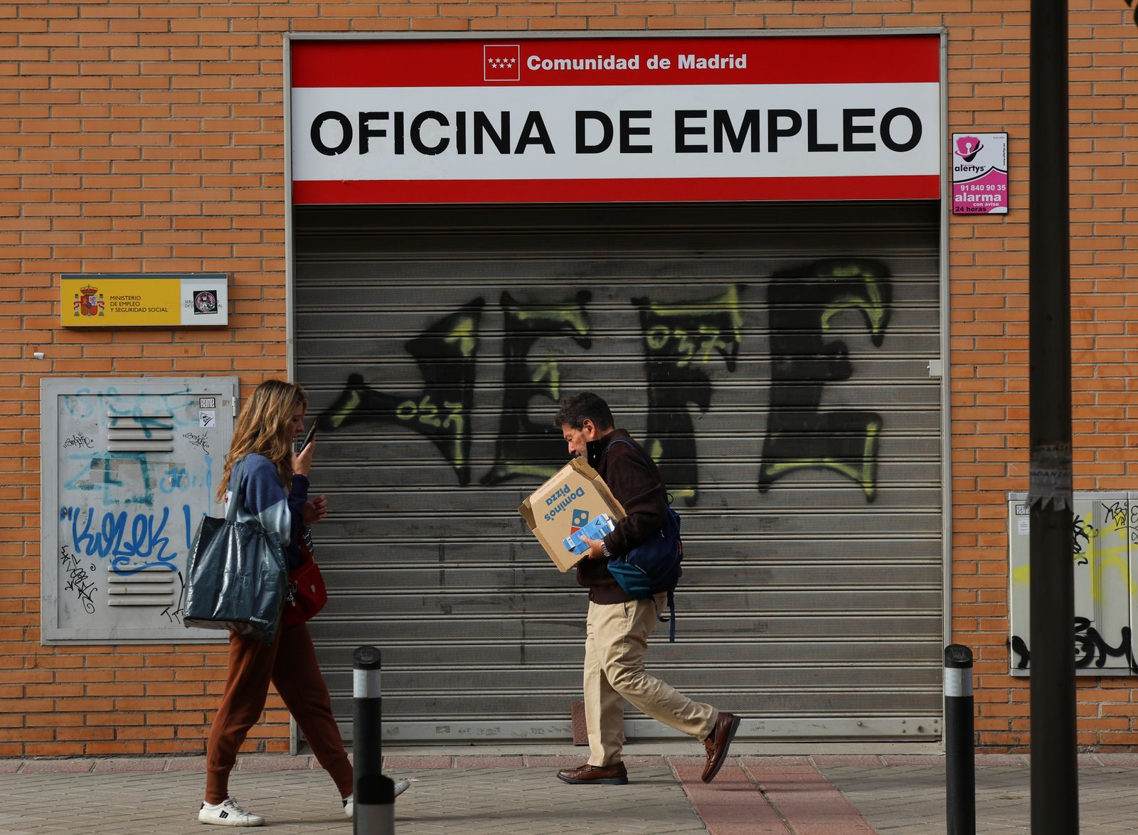 El paro baja en Madrid 8.700 personas en el segundo trimestre