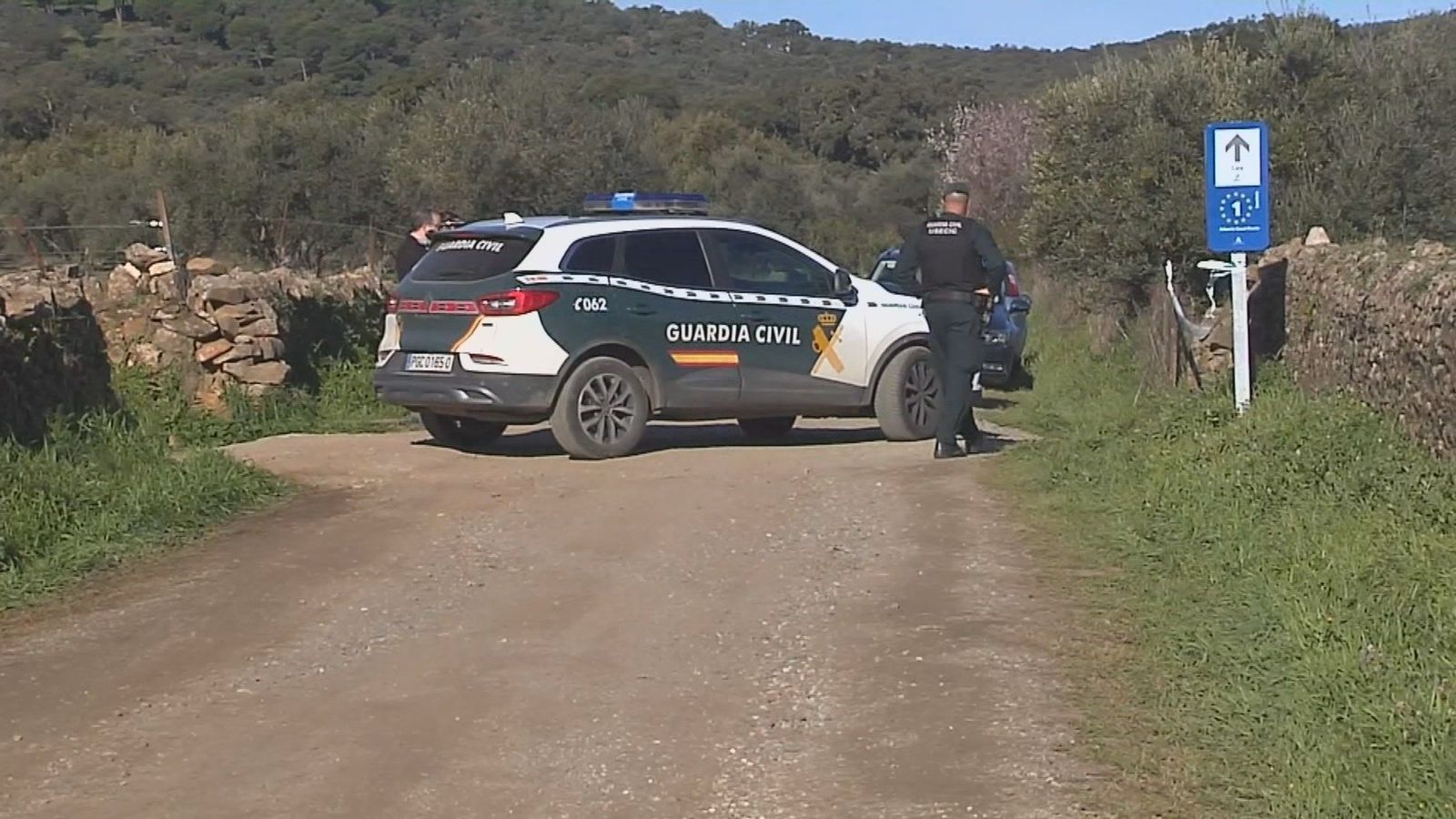 Tercer día de búsqueda de Noemí, la mujer desaparecida en Santa Olalla (Huelva)