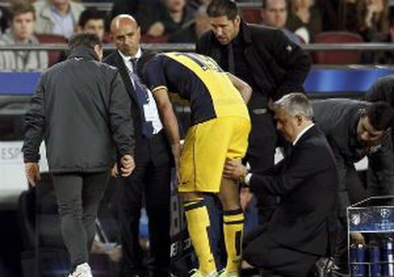 Diego Costa, lesionado en los isquiotibiales