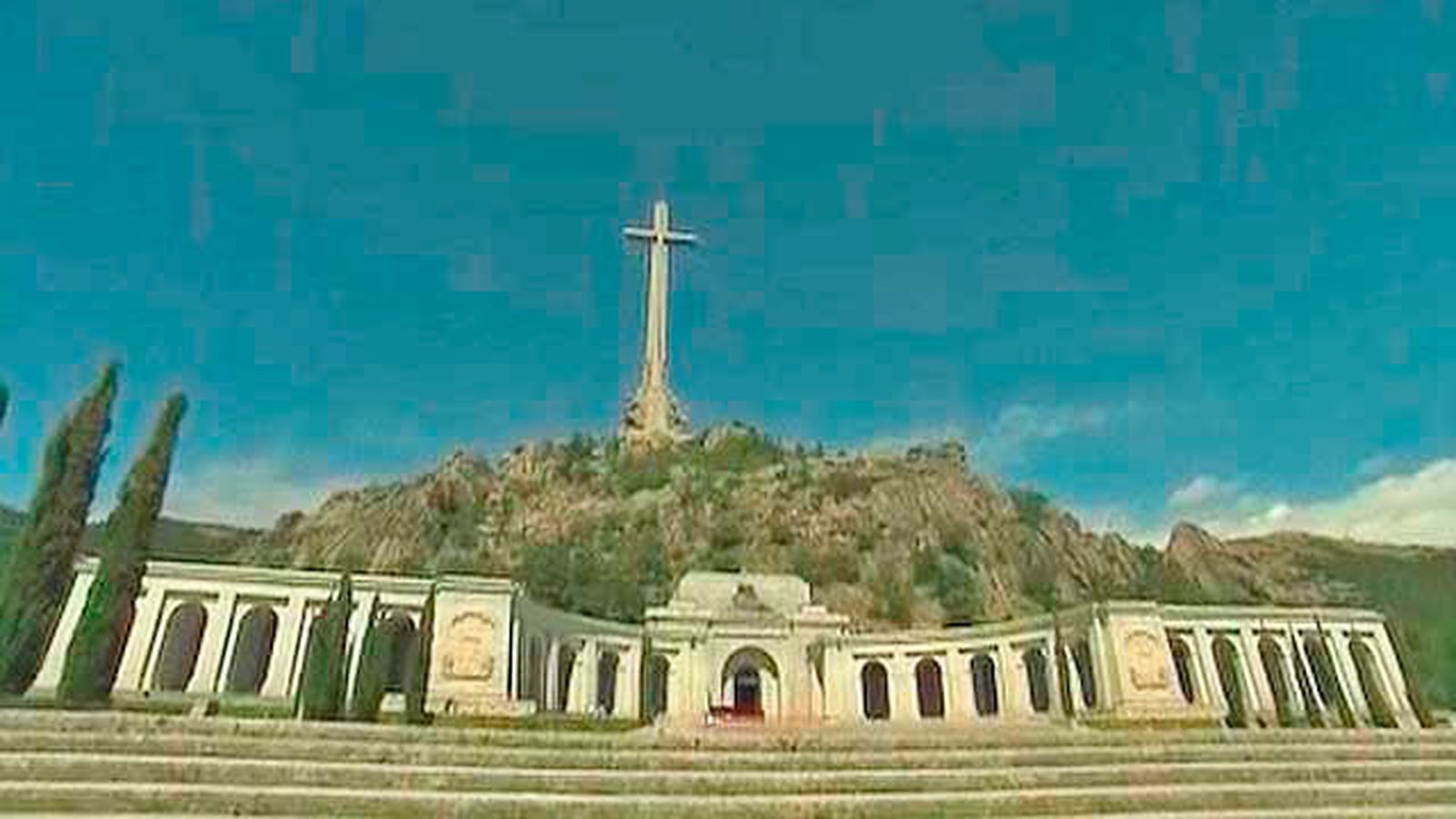 La gran cruz del Valle de los Caídos