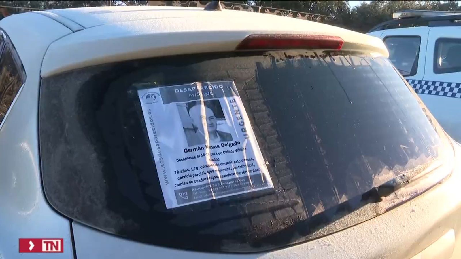 En busca de un desaparecido en Villalba