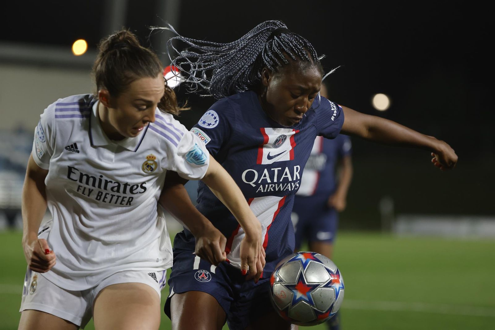 Carolina Weir ante el PSG