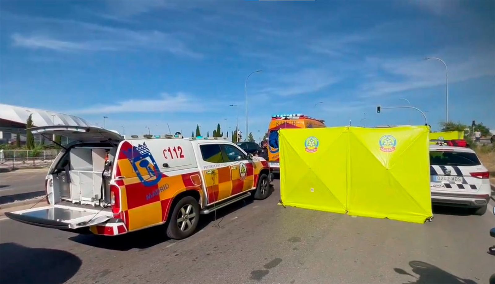 Dos fallecidos en un accidente de tráfico en San Blas