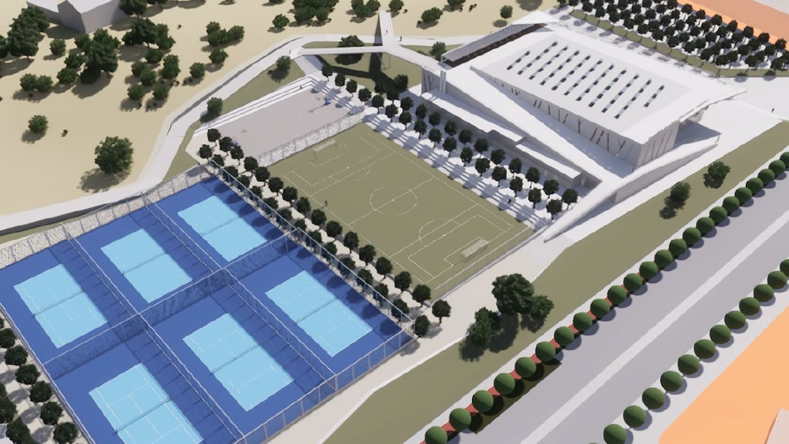Centro deportivo municipal Parque Norte