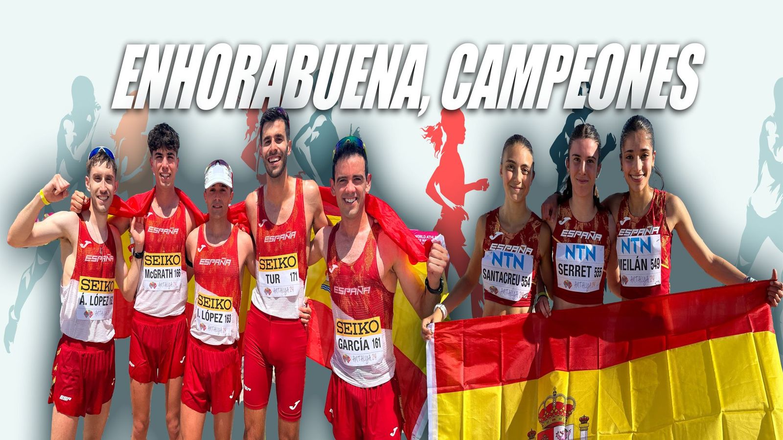 Campeones del mundo de marcha