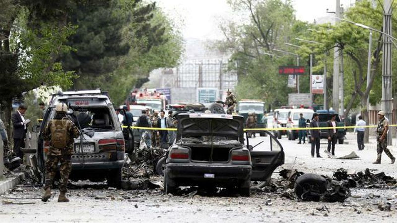 Al menos 8 muertos y 26 heridos en un atentado contra la OTAN en Kabul